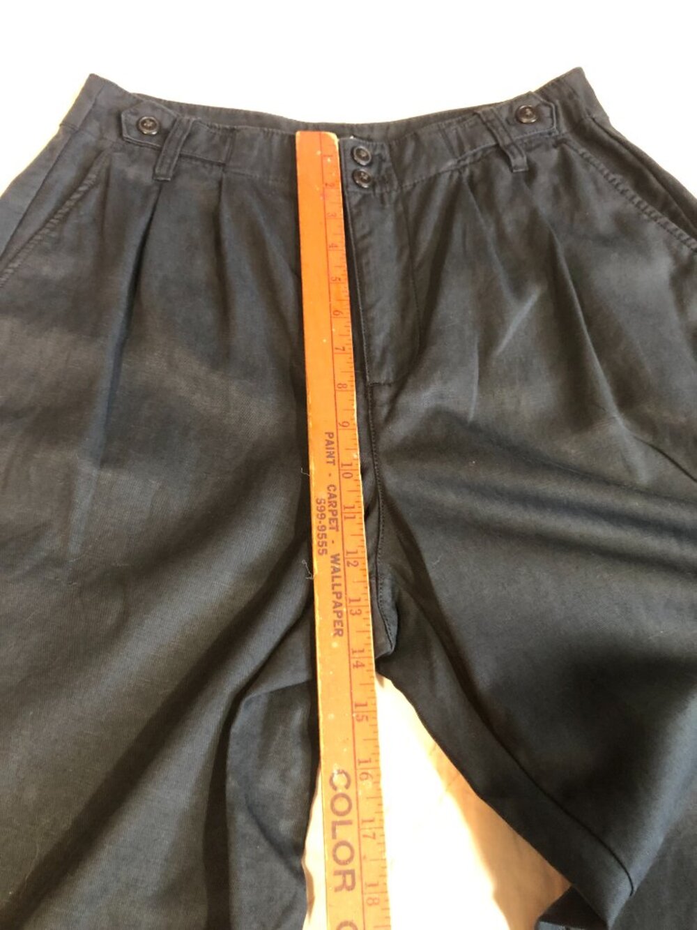 Madewell Women’s Black Slacks Pants, Size 4P - Picture 6 of 15